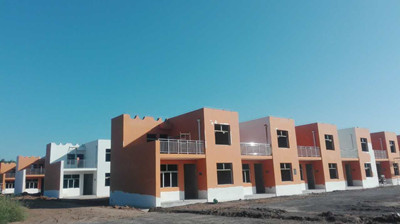 天工公司土建八部白水移民搬遷工程初見成效