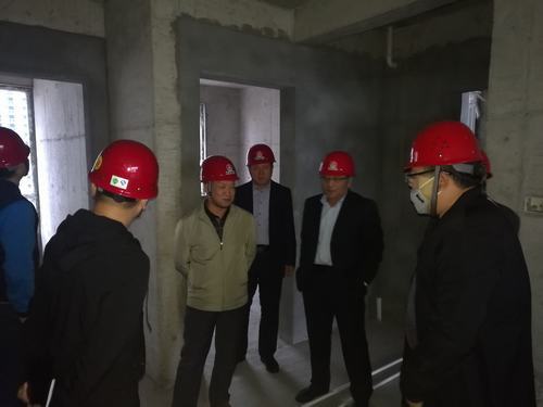 陜煤集團、建設(shè)集團領(lǐng)導(dǎo)蒞臨渭南分公司檢查指導(dǎo)工作