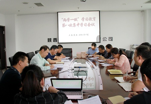 大秦置業(yè)公司 :“三個三”引領(lǐng)“兩學(xué)一做”學(xué)習(xí)教育常態(tài)化制度化 蓄力“雙特百億”勇爭先