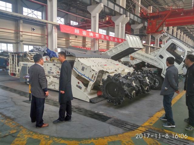 掘進(jìn)公司實地考察合作單位夯實“鐵軍”保障關(guān)