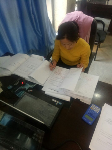 天工公司土建十一部羊頭鎮(zhèn)安置小區(qū)工程決算、資料整編進入倒計時