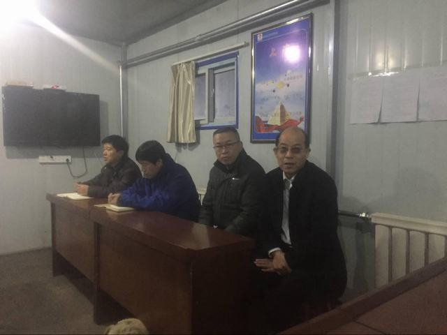 曹家灘礦領(lǐng)導(dǎo)蒞臨掘進公司曹家灘項目部指導(dǎo)工作