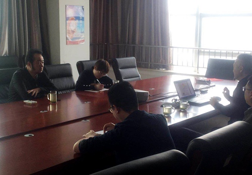 大秦置業(yè)公司與陜西協和投資控股開展合作洽談