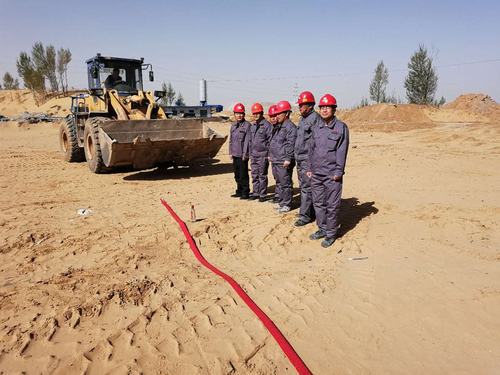 曹家灘煤礦2#、3#轉(zhuǎn)載點(diǎn)正式開(kāi)工