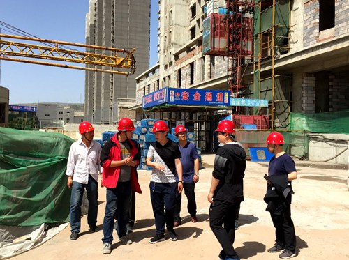 大秦置業(yè)公司迅速啟動神南華府三期主體認證工作