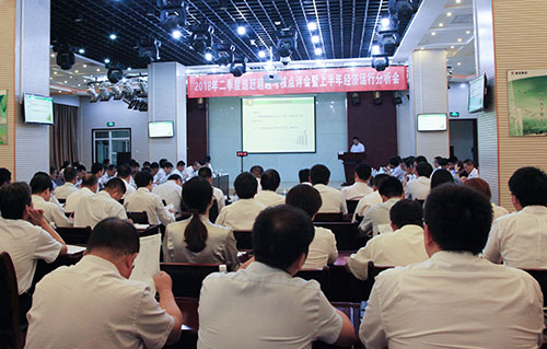 陜煤建設(shè)集團(tuán)召開(kāi)2018年二季度追趕超越點(diǎn)評(píng)會(huì)暨上半年經(jīng)濟(jì)運(yùn)行分析會(huì)