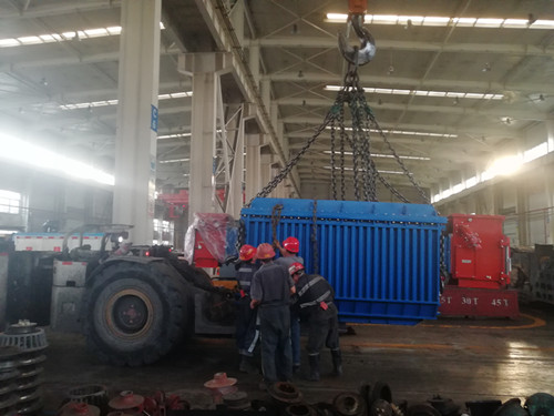 陜煤建設機電安裝公司提前完成承建的紅柳林煤礦24206工作面順槽膠帶機安裝工程