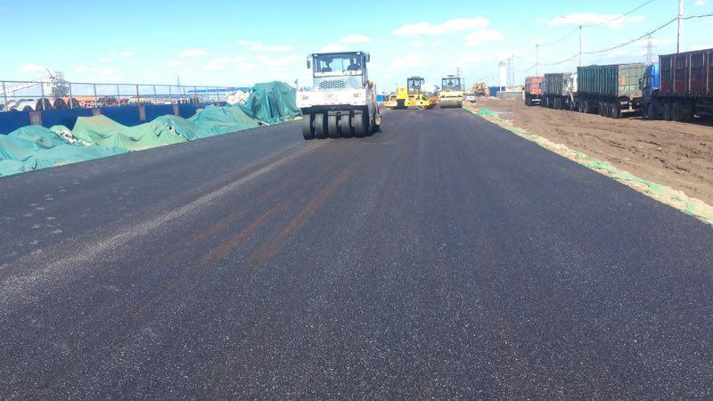 陜煤建設(shè)路橋分公司小保當運煤專線道路順利通車