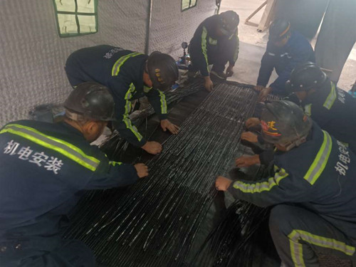 陜煤建設(shè)機(jī)電安裝公司：以施工大干熱情喜迎新年