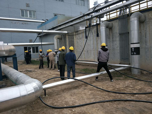 陜煤建設天工公司安裝一部站好春節(jié)這班崗 展示最美勞動風采