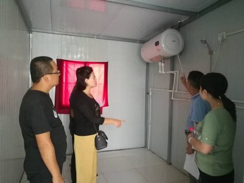 陜煤建設(shè)澄合分公司職工代表走進(jìn)“兩堂一舍”開展巡查評(píng)比