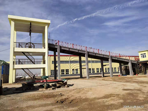 陜煤建設機電安裝公司完成外部馬蓮臺礦提升機安裝工程