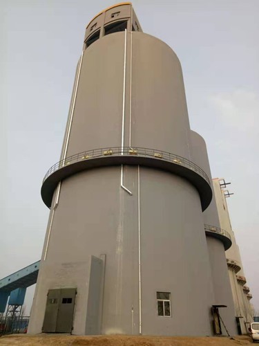 陜煤建設天工公司土建九部承建文家坡礦井及選煤廠新增產品倉順利通過竣工初驗收