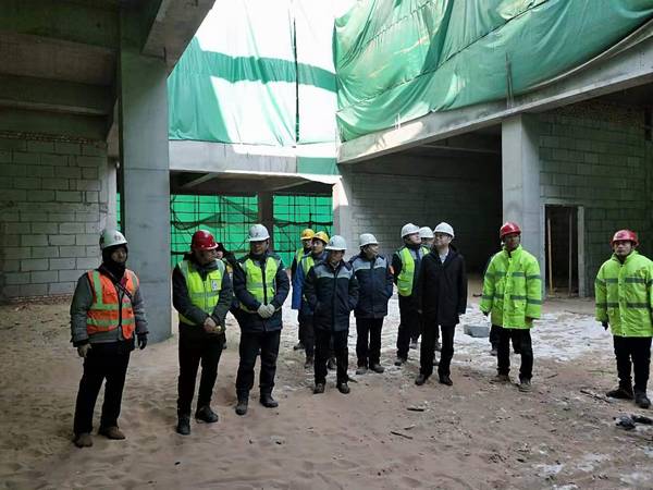 陜煤集團榆林化學公司執(zhí)行董事宋世杰深入陜煤建設銅煤公司施工現(xiàn)場檢查指導工作