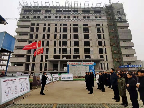 渭南市臨渭區(qū)區(qū)委書記劉寶琳一行到渭南檢法兩院項目觀摩指導(dǎo)工作