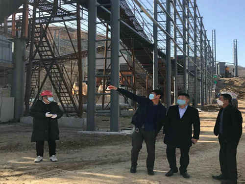 陜煤建設洗選煤運營公司赴銅川市廣陽鎮(zhèn)西路家石料廠進行實地考察