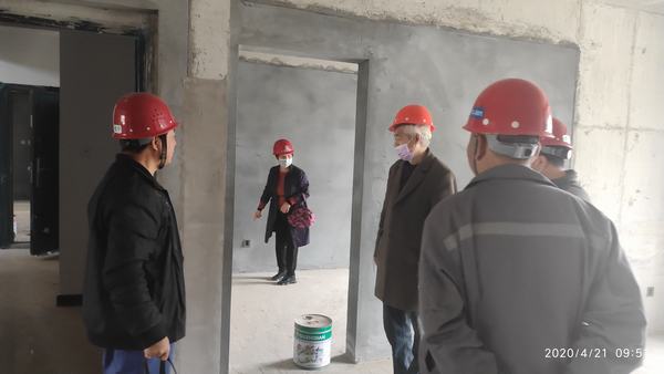 陜煤建設(shè)渭南分公司承建的渭南朝陽大街拆遷安置小區(qū)工程順利通過分戶驗(yàn)收