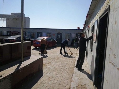 陜煤建設(shè)機(jī)電安裝公司：愛國愛衛(wèi)生我們在行動