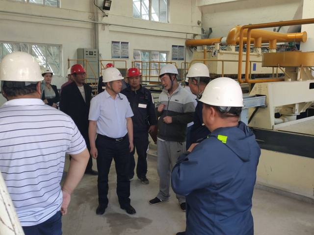 趙敬凱前往山西左權(quán)華奧選煤廠項(xiàng)目檢查指導(dǎo)工作