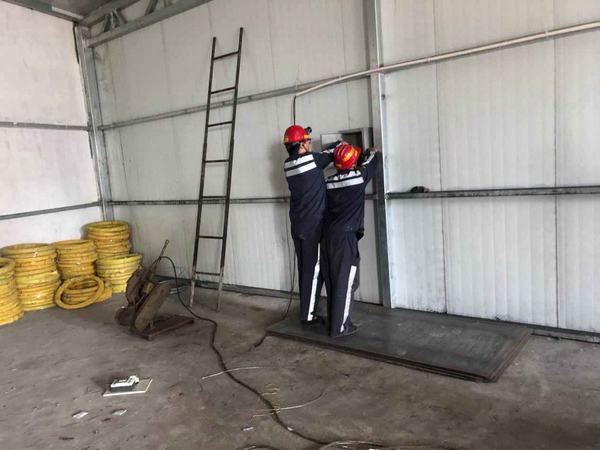 陜煤建設(shè)洗選煤運(yùn)營公司檸條塔運(yùn)營項(xiàng)目部庫區(qū)換新顏