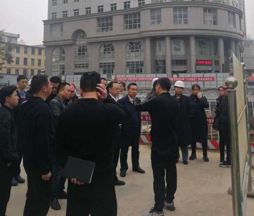 四川省達(dá)州市住建局考察團(tuán)蒞臨城市停車場BOT項(xiàng)目考察指導(dǎo)工作