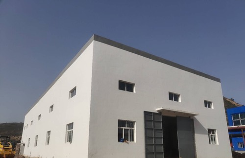 陜煤建設(shè)路橋分公司大佛寺煤礦木盤(pán)川風(fēng)井黃泥灌漿站工程竣工