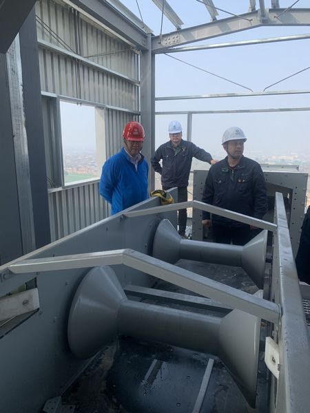 中央儲備糧新建項(xiàng)目領(lǐng)導(dǎo)小組組長、副總經(jīng)理王錄印蒞臨中儲糧項(xiàng)目部檢查指導(dǎo)工作