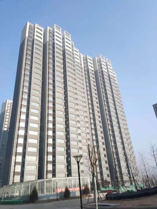 陜煤建設(shè)公司神南華府26#號樓順利交房