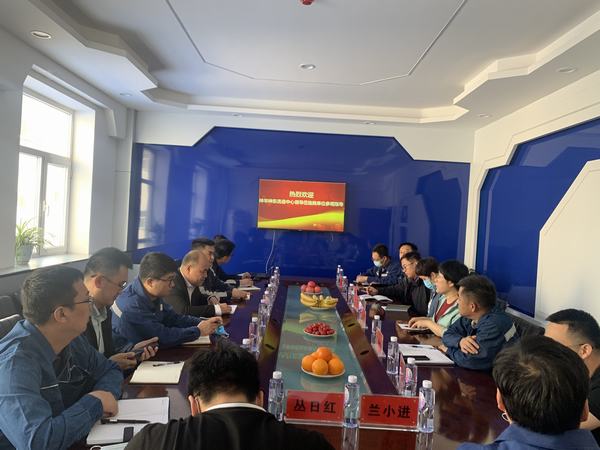 神華神東公司洗選中心一行到陜煤建設(shè)洗選煤運(yùn)營公司紅柳林洗煤廠項(xiàng)目部學(xué)習(xí)交流