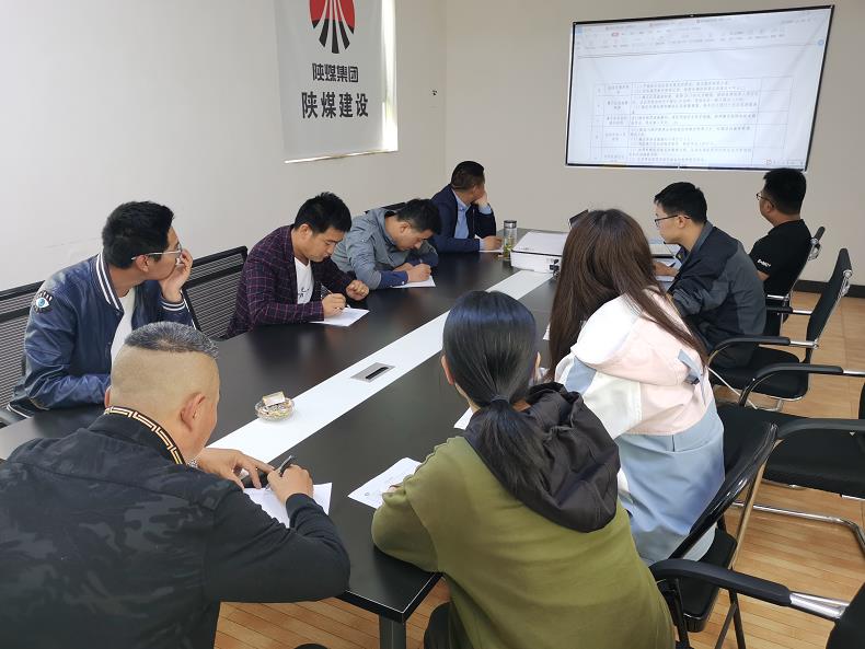 陜煤建設(shè)綠宇公司：堅持開展“人人當講師”  樹立常態(tài)化學習意識