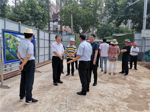 咸陽(yáng)市人大副主任薛沛蒞臨咸陽(yáng)市城市停車場(chǎng)BOT項(xiàng)目調(diào)研