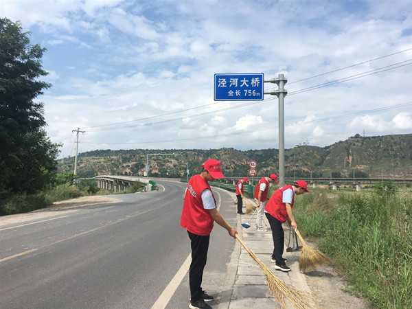 陜煤建設(shè)澄合分公司開展“盛夏七月 奉獻有我”志愿服務(wù)活動