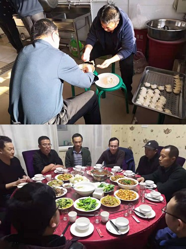 陜煤建設(shè)路橋分公司各基層項(xiàng)目部開展“慶元旦 迎新春”活動