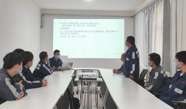 陜煤建設(shè)洗選煤運(yùn)營(yíng)公司第五項(xiàng)目部：抓管理、促學(xué)習(xí)、青年職工敢為人先