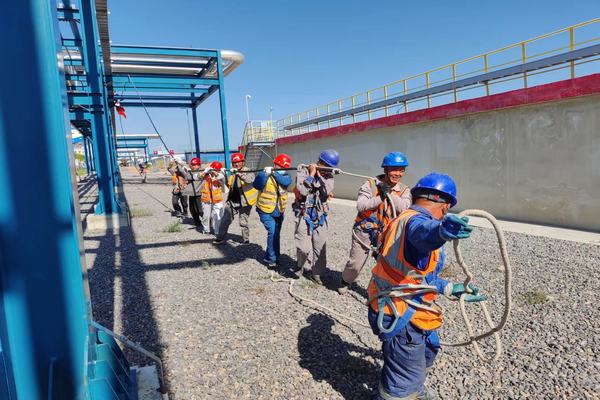 陜煤建設天工公司土建五部國慶不停工，堅守崗位保進度