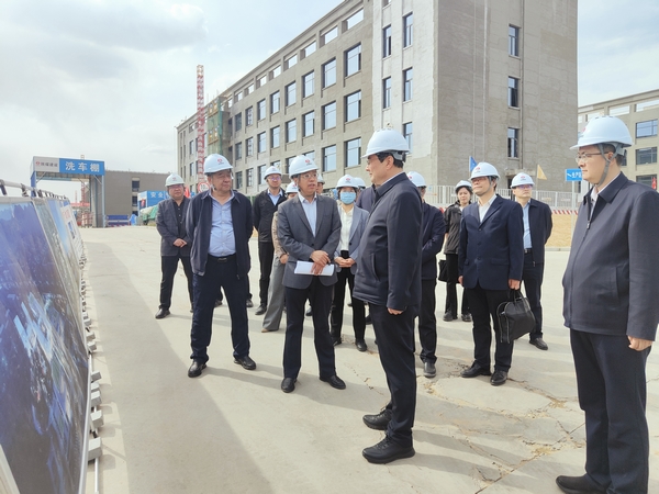 榆林市委書記張曉光一行蒞臨榆林市委黨校新校區(qū)建設(shè)項(xiàng)目調(diào)研指導(dǎo)工作
