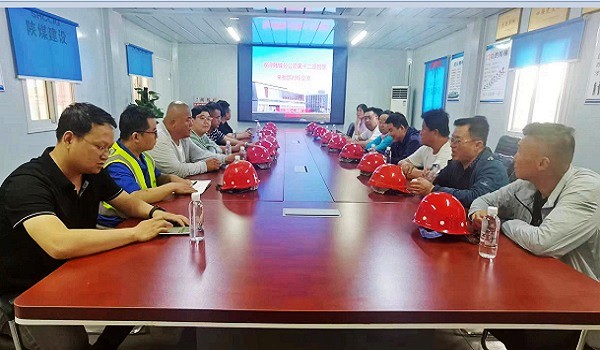陜煤建設渭南分公司第三項目部對標學習促發(fā)展，經(jīng)驗共享譜新篇