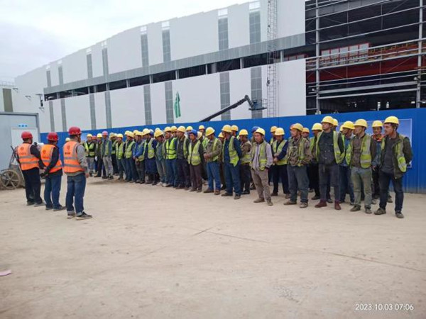 陜煤建設(shè)漢中分公司漢鋼新建中厚板項(xiàng)目：搶抓十月黃金期，工程建設(shè)加速度