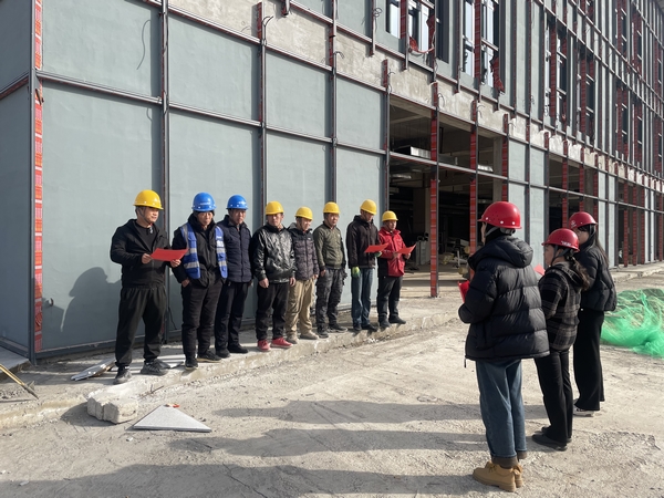 陜煤建設(shè)渭南分公司第一項目部：巾幗“半邊天”助力安全在行動