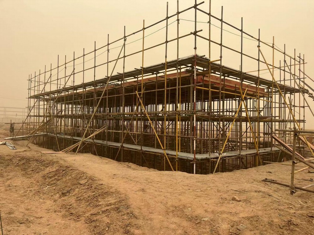 無懼高溫！奮戰(zhàn)當(dāng)“夏” 項(xiàng)目建設(shè)“熱浪滾滾”