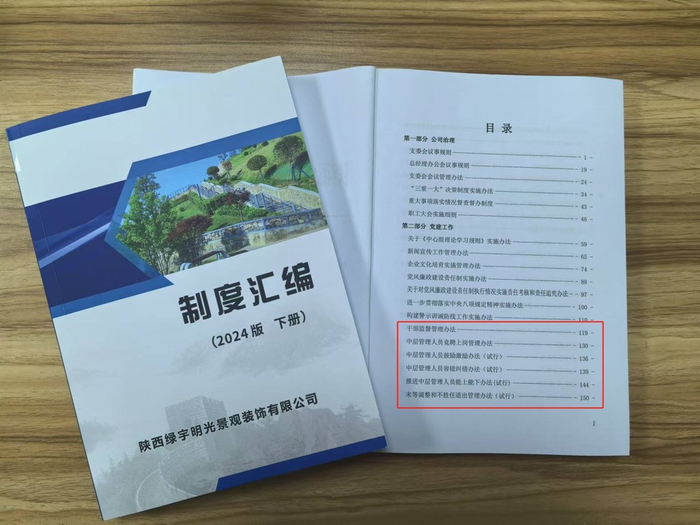 陜煤建設綠宇公司：嚴抓嚴管，強化干部管理效能