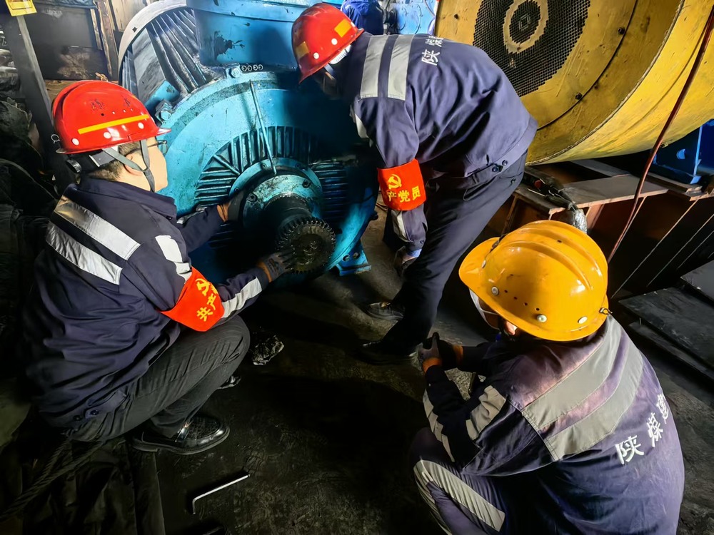 陜煤建設(shè)洗選煤運營公司檸條塔運營項目部：站好新年第一崗，揚起歲首奮斗帆