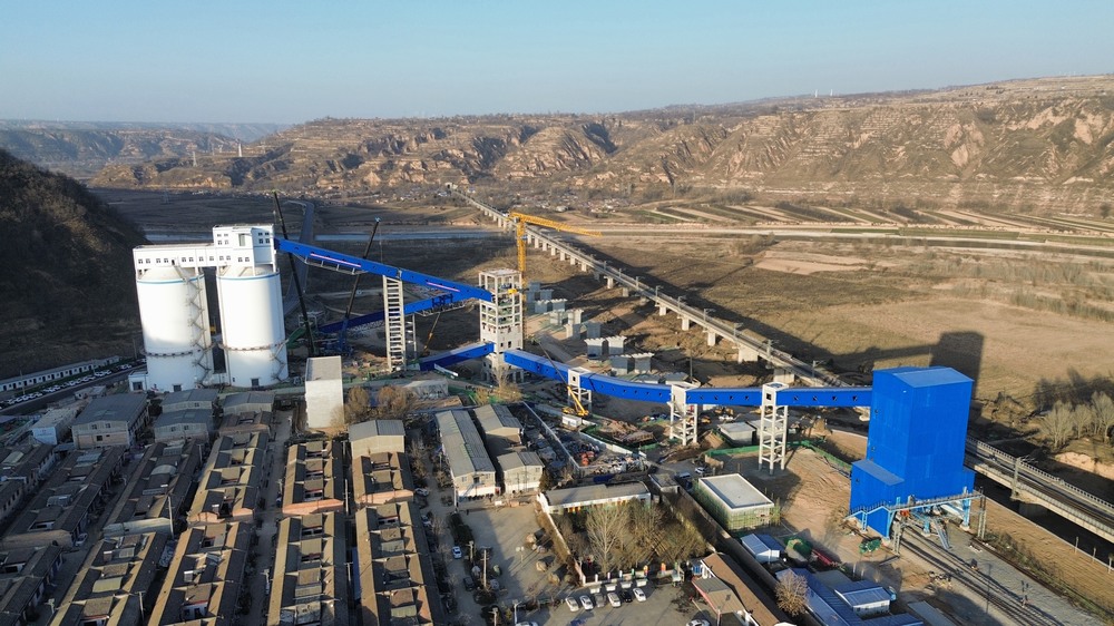 陜煤建設(shè)天工公司土建第九項(xiàng)目部：提前3天，9榀棧橋順利吊裝