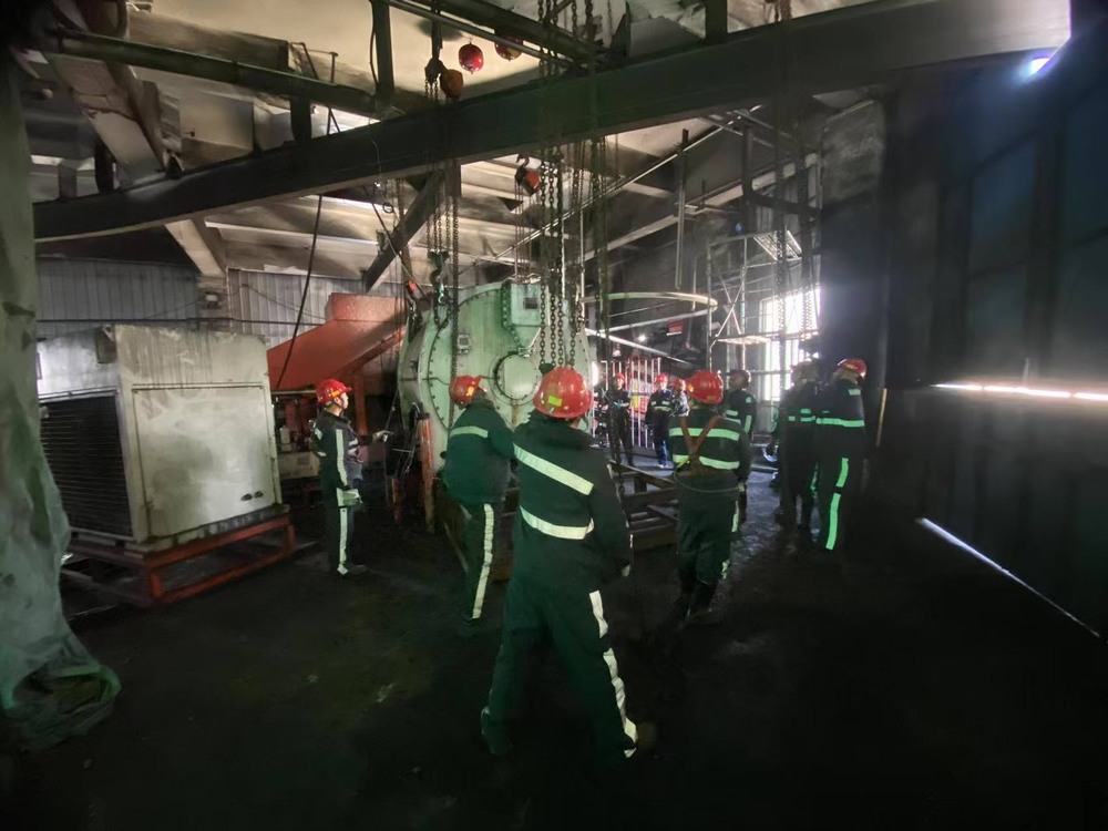 陜煤建設(shè)韓城分公司張家峁項目部：新歲啟封  檢修護(hù)航新征程