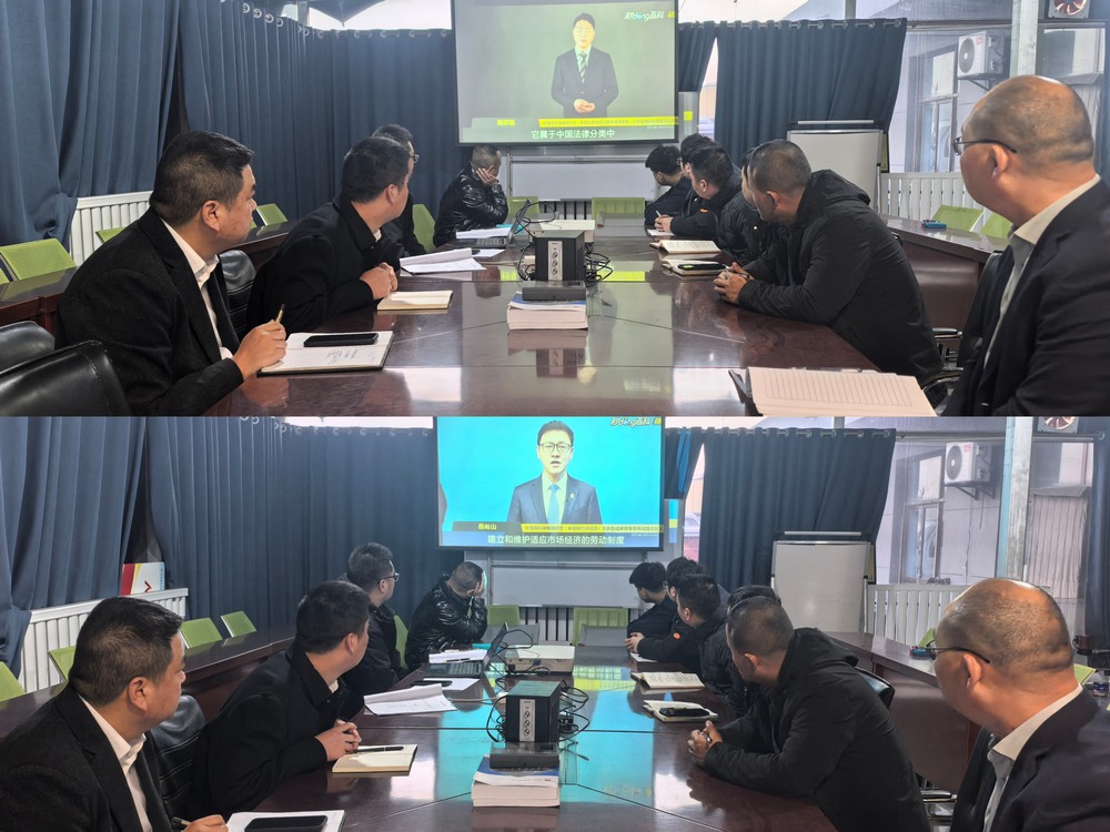 陜煤建設(shè)洗選煤運營公司第二項目部：密織法識“防護網(wǎng)” 賽出安全“新高度”