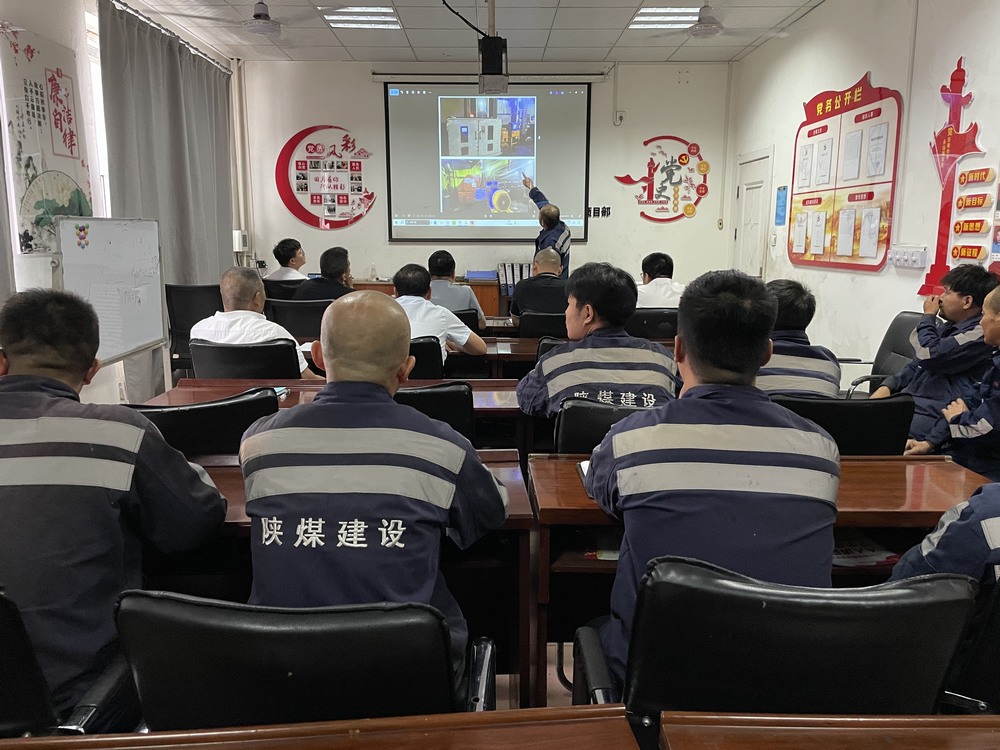 陜煤建設(shè)洗選煤運(yùn)營公司檸條塔運(yùn)營項(xiàng)目部：安全生產(chǎn)常抓不懈，手指口述挖掘潛能